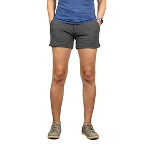 Teren Designs Daily Driver Women's Gray Active Shorts‎ Hiking Outdoor Size 8
